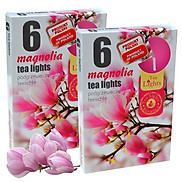 Combo 2 hộp 6 nến thơm Tealight Admit nhập khẩu Châu Âu Magnolia