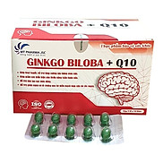 Viên hoạt huyết dưỡng não GINKGO BILOBA + Q10 Hộp 9 vỉ x 10 viên