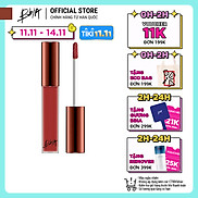 Son kem lì Bbia Last Velvet Lip Tint - 24 Trendy Note 5g màu hồng đất ánh