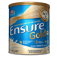 Sữa Bột Abbott Ensure Gold Vani Ít Ngọt 400g