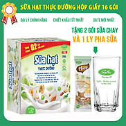 Sữa Hạt Thực Dưỡng SoyNa dạng hộp giấy tiện dụng 16 gói 480gr chính hãng