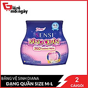 Băng đêm dạng quần Diana Size M-L 2 chiếc gói