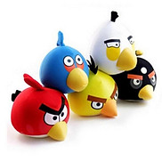 Bộ 4 con thú than hoạt tính khử mùi hôi trên xe hơi,hình Angry birds