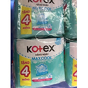 Tặng thêm 4 miếng- 1 Gói Băng Vệ Sinh Kotex Hàng Ngày Cool siêu mỏng