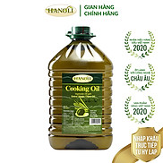 Dầu ăn oliu HANOLI chai 5L chứa 75% dầu oliu siêu nguyên chất