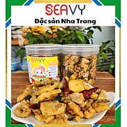 Đặc Sản Nha Trang - Khô Cá Lá Chanh Sấy Giòn Thơm Lạ Miệng Seavy Hộp