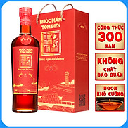 Nước Mắm Tĩn Tôm Biển độ đạm 45N tự nhiên chai 500ml Hồng Ngọc Đại Dương