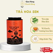 Trà sen Bách Diệp PVFT0075 SACHS TEA 1773 chè hữu cơ thái nguyên ướp hoa