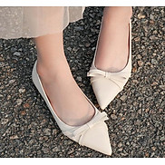 Giày bệt NƠ kiểu dáng Hàn Quốc bigsize Mã TVB3