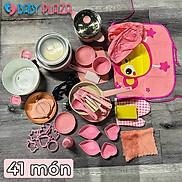 Bộ dụng cụ nấu ăn thật cho bé SET 32 - 41 món BABY PLAZA