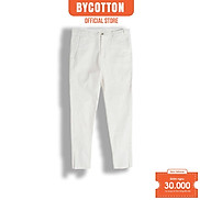 Quần Kaki Dài Nam BY COTTON Chinos White 3.0