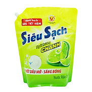 Túi nước rửa chén Siêu Sạch 3,5kg