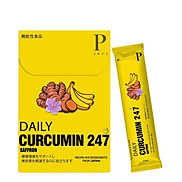 Thạch nghệ Saffron Daily Curcumin 247 Nhật Bản vị chuối tăng cường sức khỏe