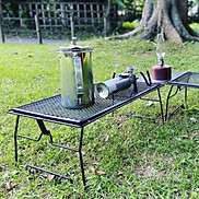 Bàn sắt cắm trại dã ngoại Campingmoon campoutvn T