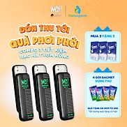 Combo 3 Hộp Kẹo Bạc Hà Không Đường Impact Mints 9g tặng kèm 3 gói Tempo