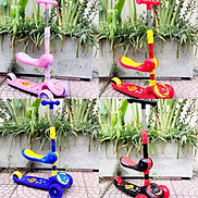 Xe trượt scooter 3 bánh cao cấp - Có nhạc, bánh xe phát sáng