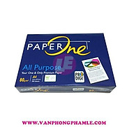 Giấy photo Paper One 80 A4 Xấp 500 Tờ