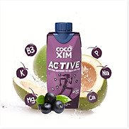 Nước trái cây thể thao Isotonic Active hương vị Acai Berry đóng hộp từ