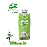 1 HỘP NƯỚC DỪA DỨA VICO FRESH 330ML