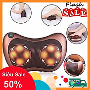 gối massage hồng ngoại,Massage 8 bi magic home