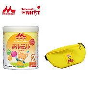 Combo 1 lon Sữa Morinaga số 2 Chilmil 320gr - Tặng túi đeo chéo ngẫu nhiên