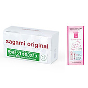 Bao cao su cỡ lớn size to 55mm siêu mỏng Sagami Original 0.02