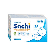 Khăn lau hạ sốt SACHI - Giúp hạ nhiệt, giảm sốt cho trẻ