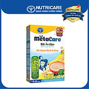 Bột ăn dặm Nutricare Metacare Yến mạch chuối & olive 200g