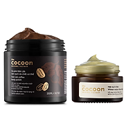 Combo Cà phê đắk lắk sạch da chết cocoon 200ml + Mặt nạ bí đao cocoon 30ml