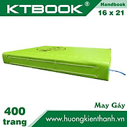 SỔ GHI CHÉP BÌA DA KTBOOK HANDBOOK CAO CẤP 400 trang size A5 ruột giấy in