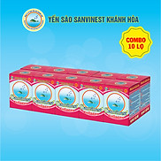 Combo 10 lọ Nước Yến sào Sanvinest Khánh Hòa Collagen - 209