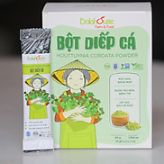 Bột rau diếp cá hữu cơ nguyên chất Dalahouse 60gr công nghệ sấy lạnh đạt