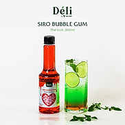 Siro bubble gum Déli chai 350mlHSD 12 tháng