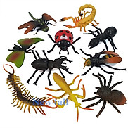 Đồ chơi 10 mô hình Côn Trùng Safari New4all Animal World size lớn 9