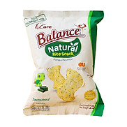 Bánh Snack Gạo Hữu Cơ Vị Rong Biển 4Care Balance 25g