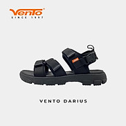 Giày dép Sandal Vento DARIUS Nam màu Đen đi học đi làm SD10607