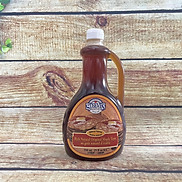 Siro Lá Phong Canada Maples Syrup Steeves ngọt thơm chai 750ML Ăn kèm crepe