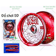 Đồ chơi yoyo 676101 màu đỏ trắng - tặng 2 dây