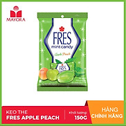 Kẹo the Fres Apple Peach xanh lá Bịch 150g