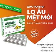 Combo 2 hộp Ashami giảm stress, căng thẳng thần kinh, lo âu, mệt mỏi