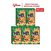 Bánh que nướng giòn vị pizza GLICO Pretz Pizza Flavour 31g Combo 5 hộp