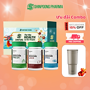 Combo 3 Hộp Viên uống cải thiện thị lực, bổ phổi, giải độc gan