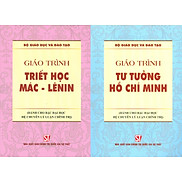 Combo 2 cuốn Giáo Trình Triết Học Mác Lênin + Giáo Trình Tư Tưởng Hồ Chí