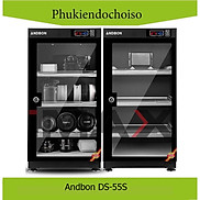 Tủ chống ẩm 55 lít Andbon DS-55S-New model 2022, Hàng chính hãng