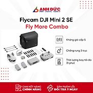Máy bay Flycam DJI Mini 2 SE Fly More Combo - Hàng nhập khẩu