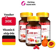 Vitamin E đỏ E400 BAK 400mg - Viên uống đẹp da vitamin e đỏ nga 400iu