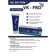Gel Bôi Trơn VK-PRO 30 gram - gốc nước không gây tác dụng phụ