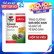 Viên uống hỗ trợ giải độc gan, hạ men gan Doppelherz Aktiv Liver Complex