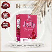 Thạch Lựu Dưỡng Trắng Da Collagen Pomegranate Jelly Hộp 7 Gói