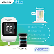 Máy Đo Đường Huyết ACCU-CHEK Instant Kèm Hộp 50 Que Thử Đường Huyết ACCU